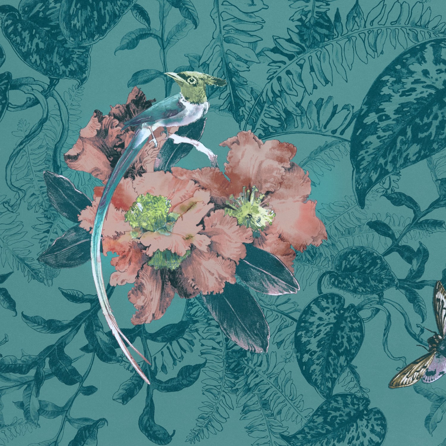 Обои 1838 Wallcoverings Willow Hedgerow Mineral 2008-144-02 Обои 1838 Wallcoverings Willow Hedgerow Mineral 2008-144-02